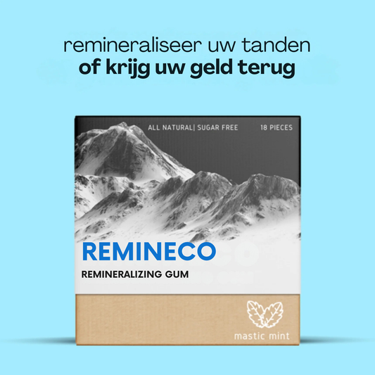 REMINECO® Biologische Mine-versterkende tandblekende kauwgom